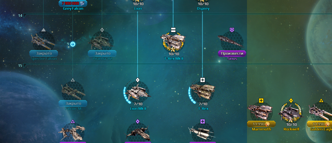 продажа аккаунта к игре Star Conflict